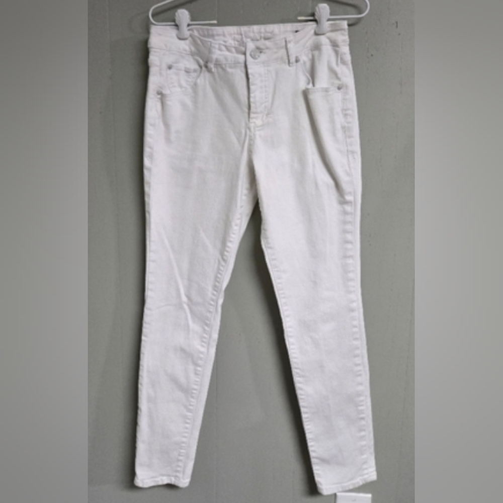Jag Jeans White Skinny Denim Size 10